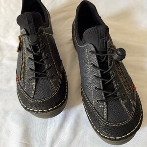 RIEKER Woman's Dark Blue Sneaker EU Womans Size 39/US Size 8.